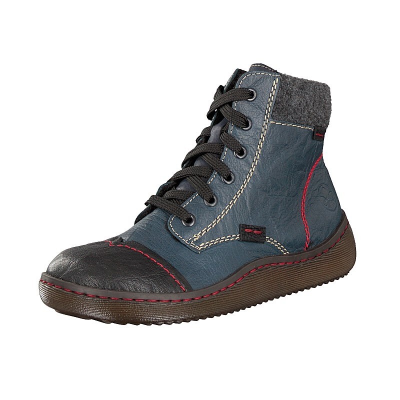 Botas Rieker Z8412-00 Para Mulher - Azuis